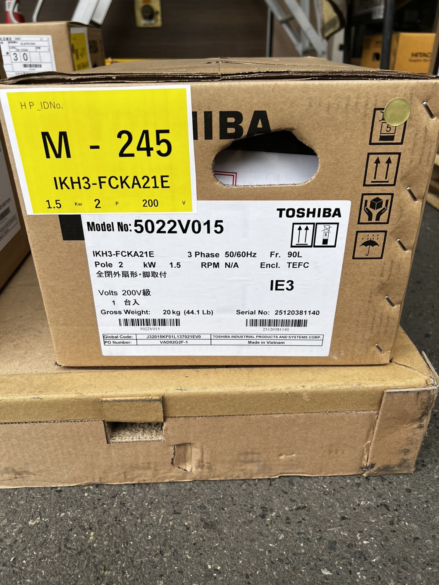 モーターID：245