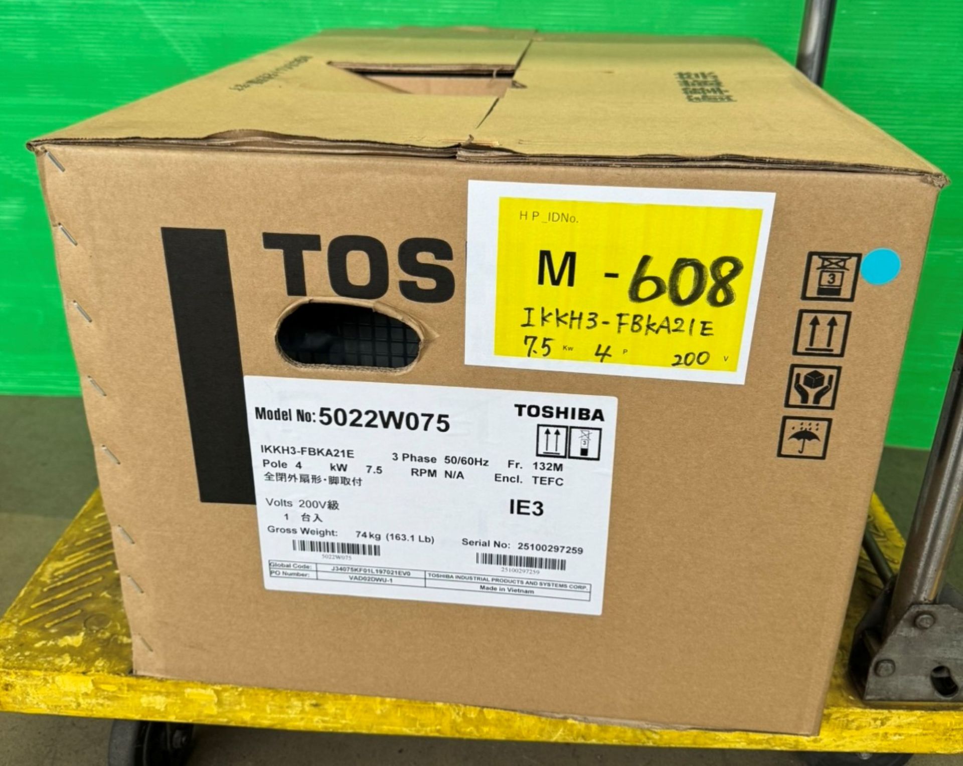 モーターID：608