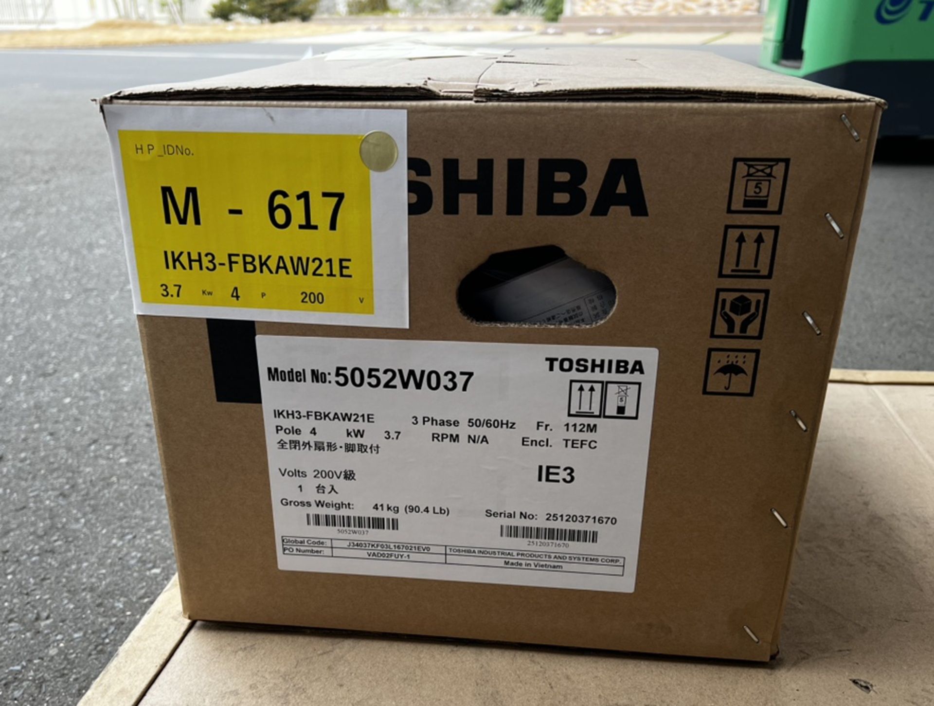 モーターID：617